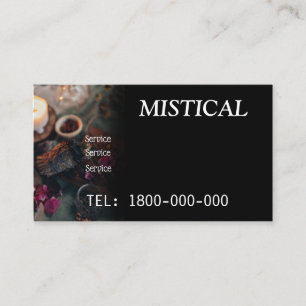 VISITA LECTURA DE TAROT TARJETA EDITABLE