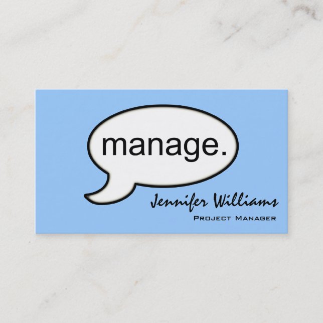 Visita Libremente Manager Management Tarjeta de presentac (Anverso)