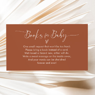 Visita Libros de Terracota para Tarjeta de Gabinete Baby 