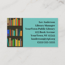 Visita Libros Librerías Diseñar tarjeta de presentación