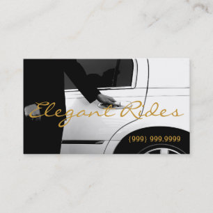 Visita Limousines Limo Car Services - Tarjeta de presenta