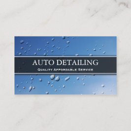 Visita Lluvia Splash Droplets Fotografía - Tarjeta de vis