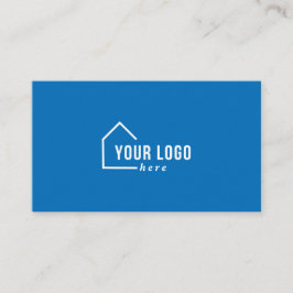 Visita Logo de Blue Real Estate Foto Tarjeta de presentac