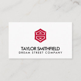 Visita Logotipo de época Tarjeta de presentación profesio