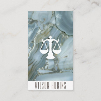 Visita Logotipo de firma de abogados tarjeta de negocios
