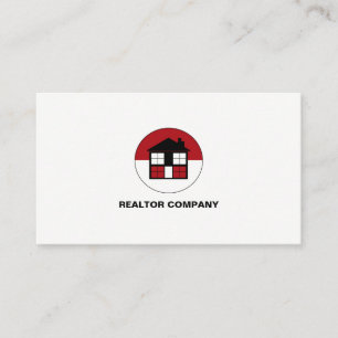 Visita Logotipo de la casa, Realtor, tarjeta de presentac