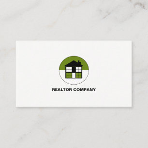 Visita Logotipo de la casa, Realtor, tarjeta de presentac