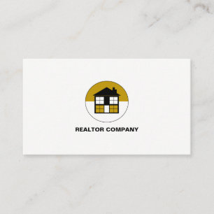 Visita Logotipo de la casa, Realtor, tarjeta de presentac