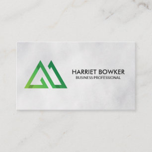 Visita Logotipo de Montañas   Tarjeta de Presentación Nat