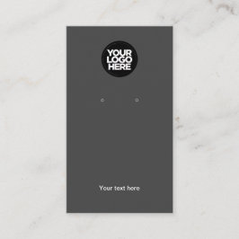 Visita Logotipo de negocio Tarjeta de visualización de ga