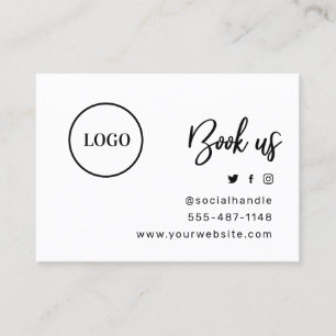 Visita Logotipo de personalizado Tarjeta de postre de lav