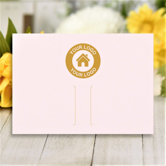 Visita Logotipo simple Tarjeta de visualización de barras (Subido por el creador)