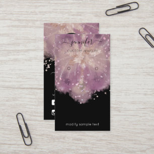 Visita Logotipo tarjeta de joyería Personalizado Social 