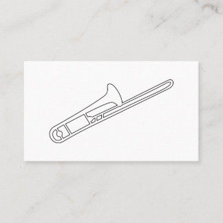 Visita Logotipo trombone - Tarjeta de presentación