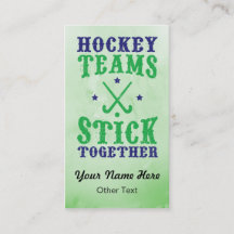 Los Equipos De Hockey De Campo Manejan Las Tarjeta