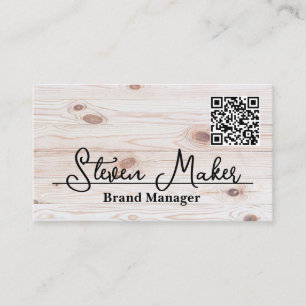 Visita Madera   Tarjeta de presentación QR Code