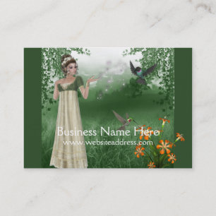 Visita Magia del duende en campo de hierba:: Tarjeta de