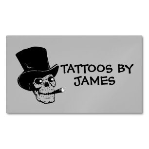 VISITA MAGNÉTICA MAGNET DE TARJETA DE NEGOCIO DE ARTISTAS TATTOO