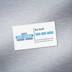 Visita Magnética Tarjeta de perfil magnético para la eliminación 