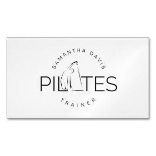 Visita Magnética Tarjeta de presentación Pilates Instructor Pilates