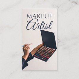 Visita Makeup Artist Beauty Salon Tarjeta de presentación