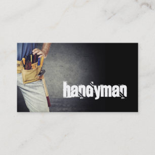 Visita Mantenimiento, tarjeta de presentación Handyman