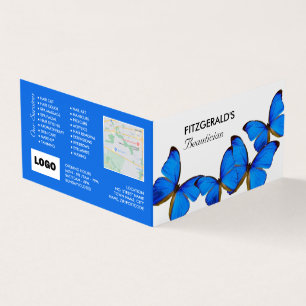 Visita Mariposas azules, Beauticist, tarjeta de lealtad,