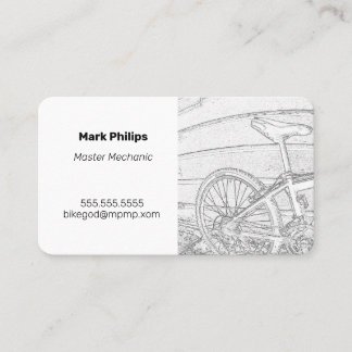 Visita Mecánica para bicicletas / Tienda / Tarjeta de pre