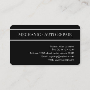 Visita \Mecánica / Reparación automática Tarjeta de prese