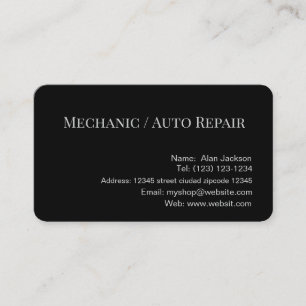 Visita \Mecánica / Reparación automática Tarjeta de prese