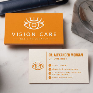 Visita Médico Ocular Moderno Tarjeta de Oculista Cuidado 