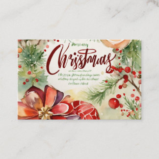 Visita mejor tarjeta de crismas saludo hermoso