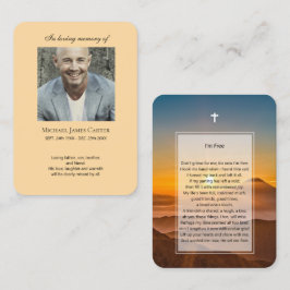 Visita Memorial de la foto: rezo libre con tarjeta de cru