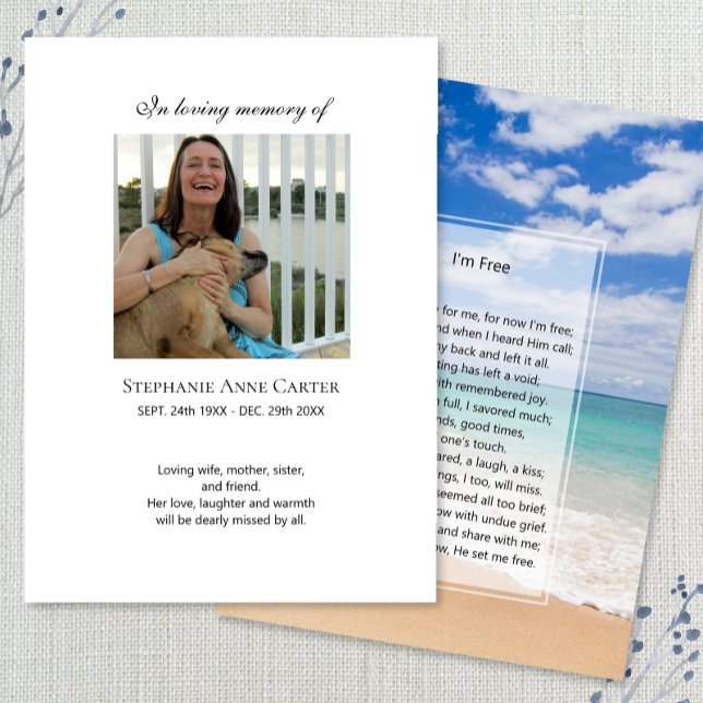 Visita Memorial de la foto: tarjeta de oración gratuita 2 (Subido por el creador)