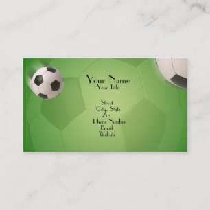 Visita Meta del fútbol del balón de fútbol - tarjeta de