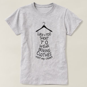 Visita Mi Armario Camiseta Gris para Mujer
