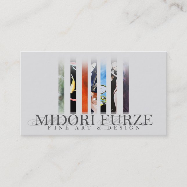 Visita Midori Furze - tarjeta de visitas 2 (Anverso)