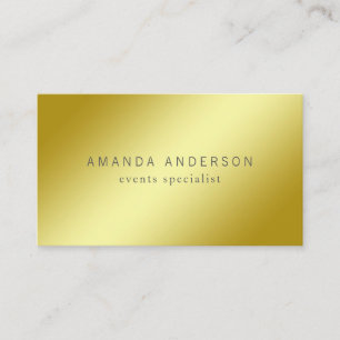 Visita Minimalista simple y elegante  Tarjeta de presenta