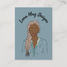 Moderna Joyería de Jefe para mostrar tarjeta de vi