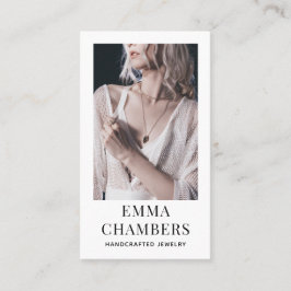 Visita Moderna Joyería Designer - Tarjeta de presentación