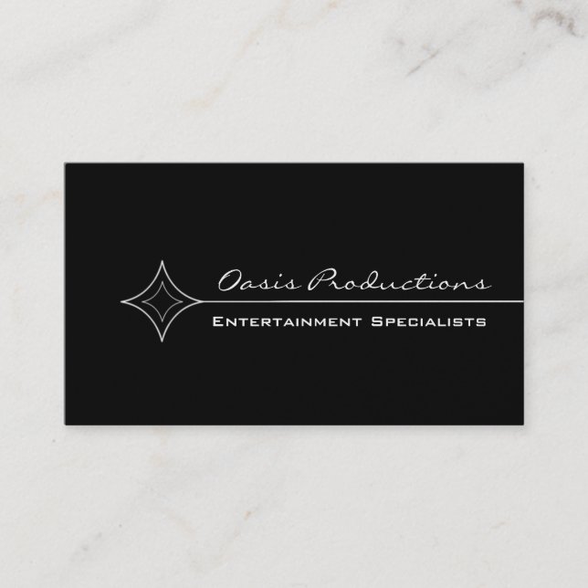 Visita Moderna tarjeta de presentación para diamantes lim (Anverso)