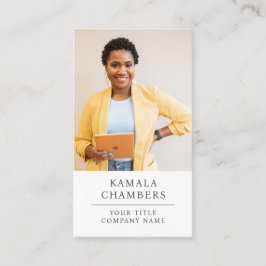 Visita Moderna tarjeta profesional de negocios de fotogra