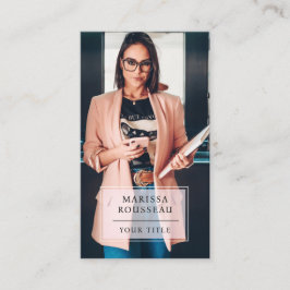 Visita Moderna tarjeta profesional de negocios de fotogra