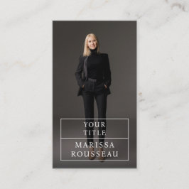 Visita Moderna tarjeta profesional de negocios de fotogra