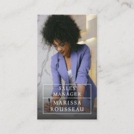 Visita Moderna tarjeta profesional de negocios de fotogra