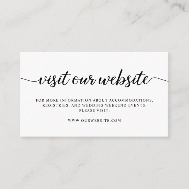 Visita Nuestra Página Web Invitación a Insertar Ta (Anverso)