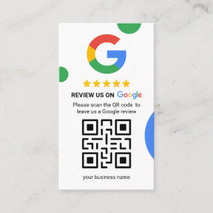 Visita Obtener más reseñas de Google - Tarjeta de present