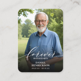 Visita Para siempre en nuestra tarjeta de oraciones fotog