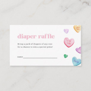 Visita Pequeña tarjeta de pañal de novia Baby Shower
