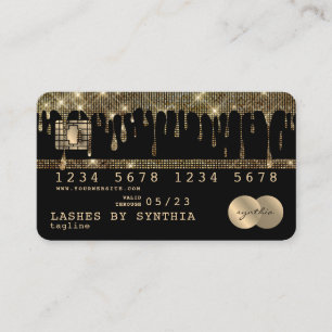 Visita Perforaciones de oro con estilo con tarjeta de cré